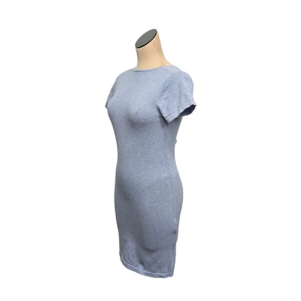 Djerf Avenue Dress Womens XS Urban Angel Open Back Mini Organic Cotton Sustainab